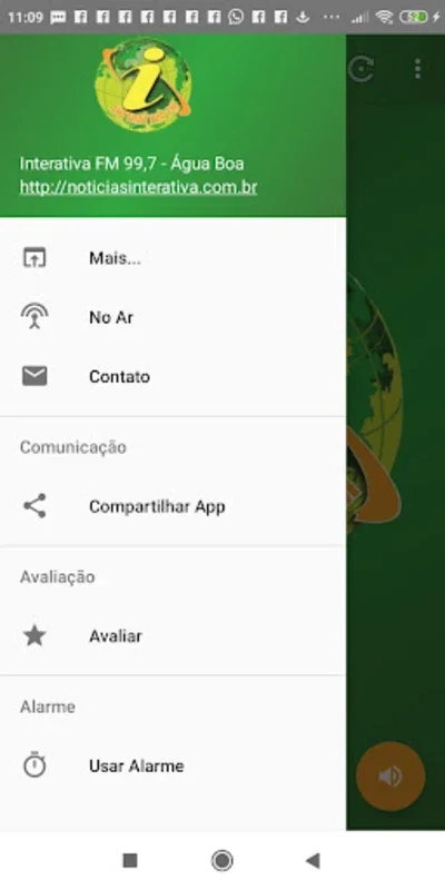 Interativa FM 99,7 - Água Boa for Android: Diverse Radio Experience