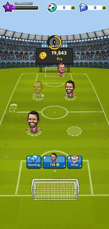 Merge Puppet Soccer for Android - Build Your Dream Team