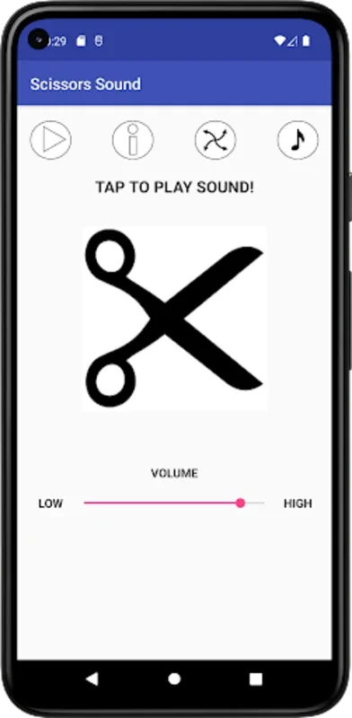 Scissors Sound for Android: Realistic Sound Effects