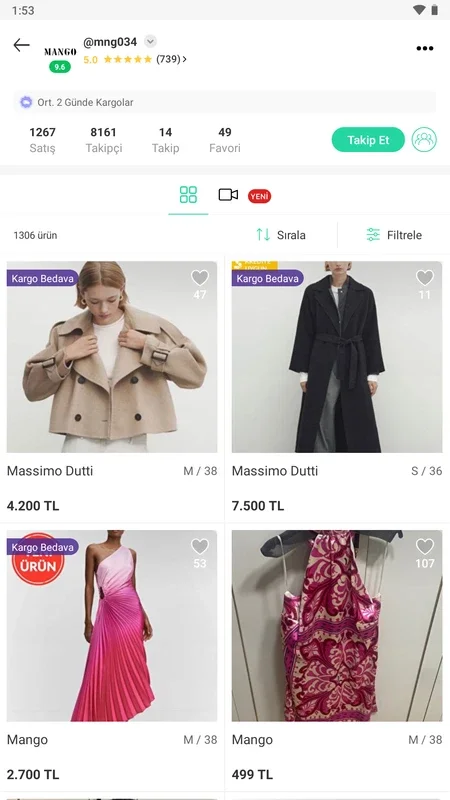 Dolap for Android: Buy and Sell Second-Hand in Turkey