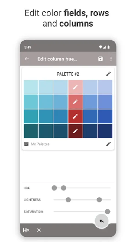 Color Palette Designer for Android - Download the APK from AppHuts