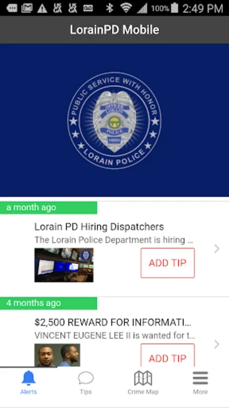 LorainPD Mobile for Android - Enhance Community Safety