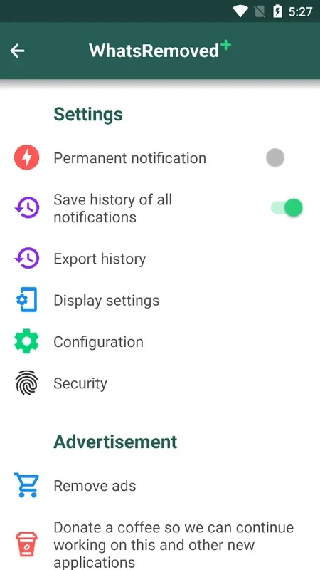 WhatsRemoved+ for Android - Recover Deleted Messages