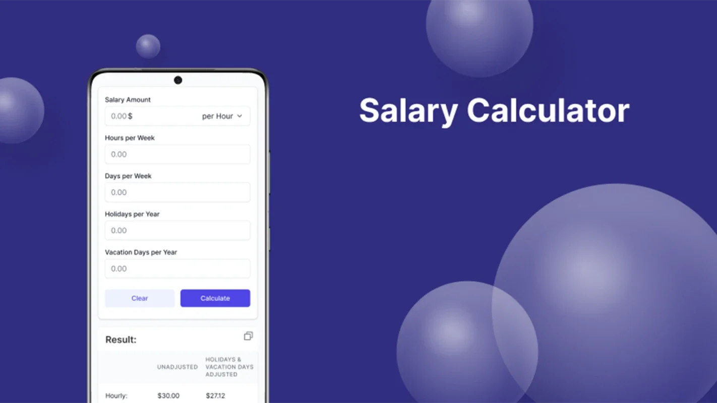 Salary Calculator for Android - Accurate Earnings Calculator