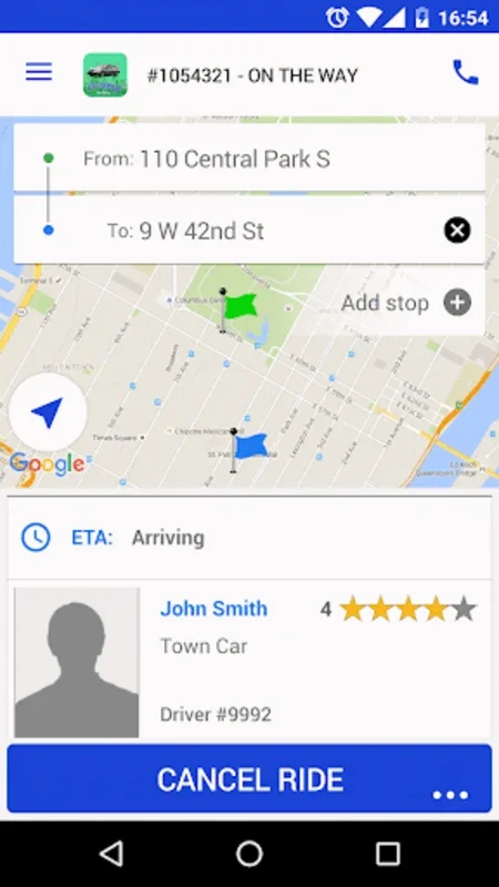 Prestige 2 Car Service for Android - Streamlined Urban Travel