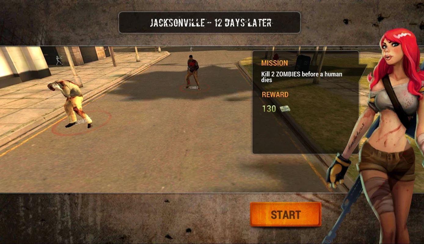 Zombie Hunter for Android - Intense Zombie Survival