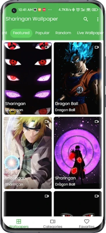 Sharingan Live Wallpaper for Android - Free and Stunning