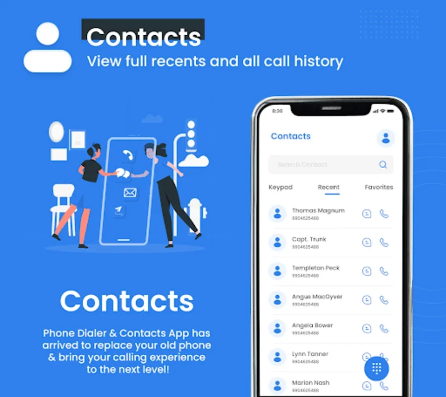 Contacts for Android: Streamlined Call Management