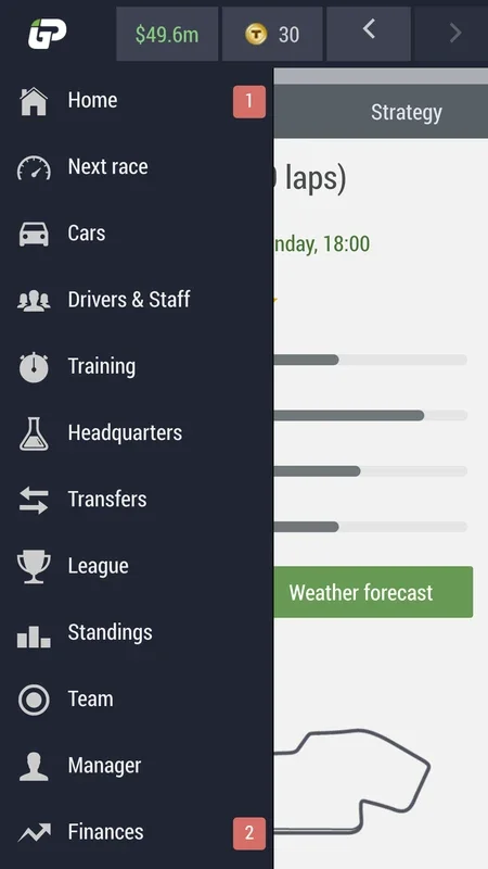 iGP Manager for Android - Manage Your F1 Team