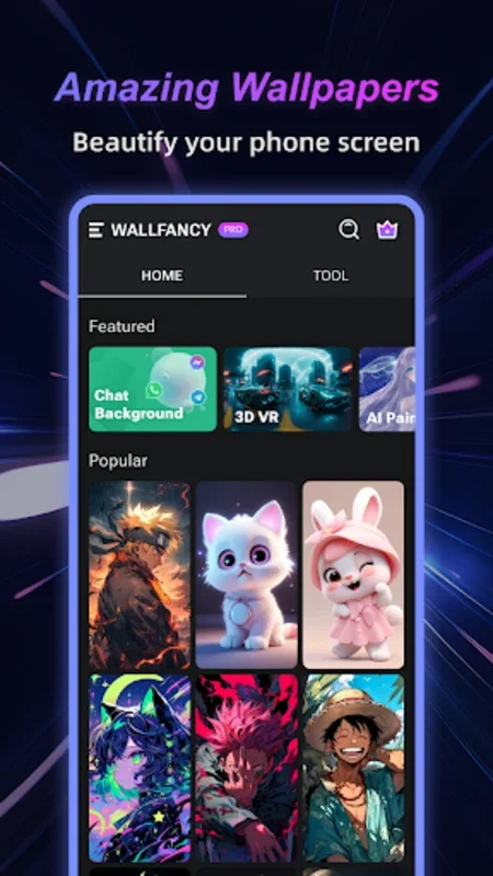 WallFancy for Android - Customize Your Phone with Live Wallpapers