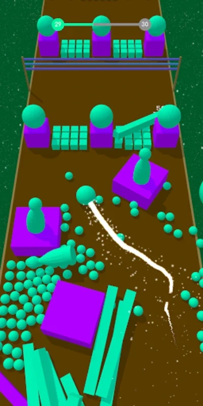 Ball Bump 3D - Color Ball Push for Android: Engaging Arcade Fun