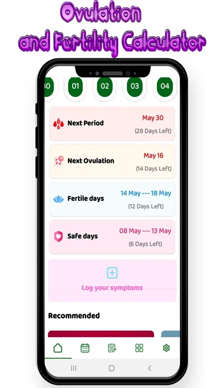 Ovulation and Fertility Calculator for Android: Manage Your Cycles