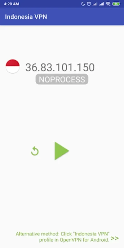 Indonesia VPN - for OpenVPN for Android: Seamless VPN Setup