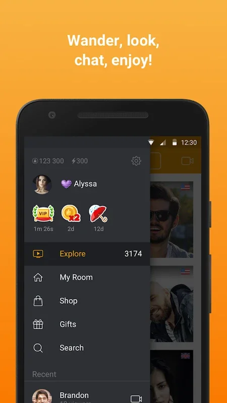 FlirtyMania for Android: Flirt Anytime via Videochat