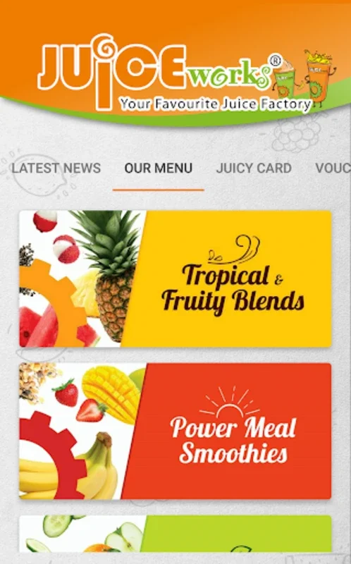 JuiceWorks for Android: A Refreshing Loyalty App