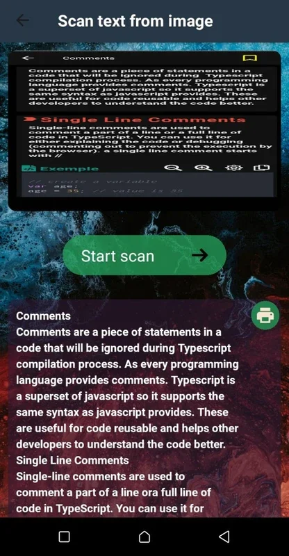 Scan Text for Android: Extract Text Effortlessly