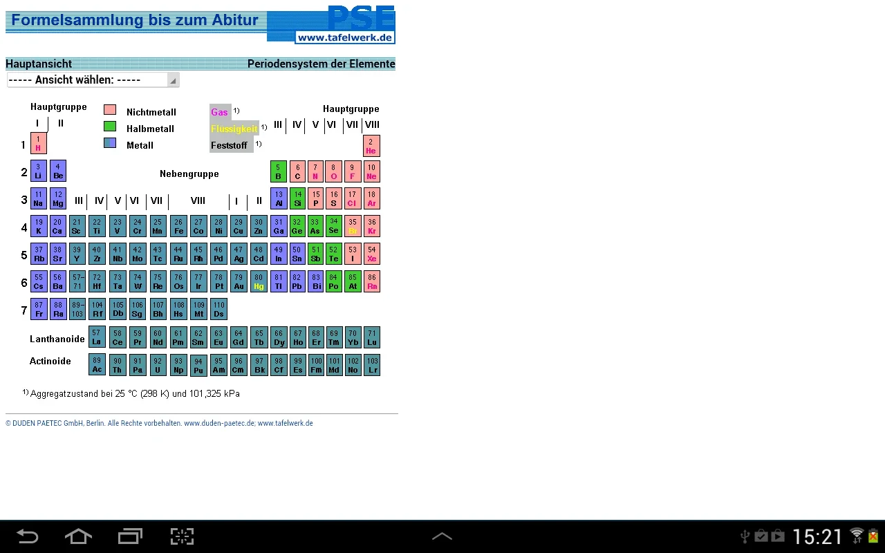 Formelsammlung for Android - Empowering Math and Science Learning