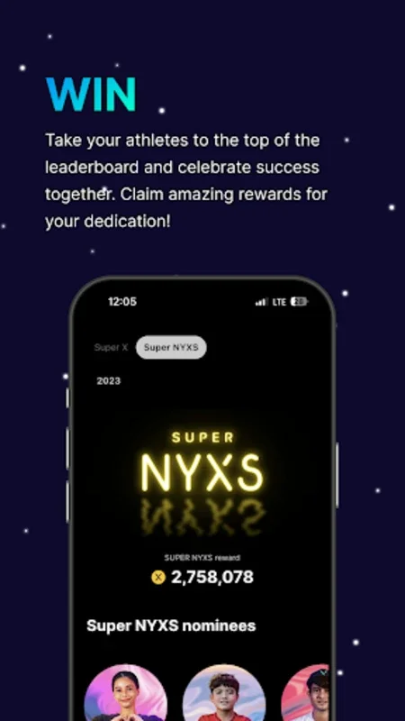 NYXS for Android: Manage Sports Talent