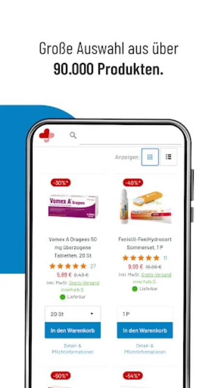 mycare.de Apotheke & E - Rezept for Android: Efficient Healthcare Shopping