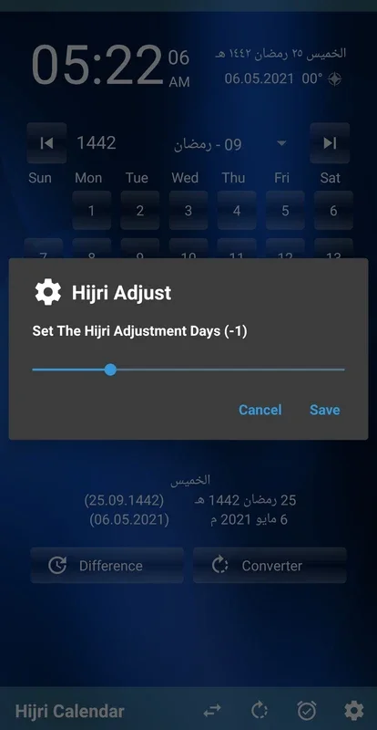 Hijri Calendar for Android - Lightweight and Convenient