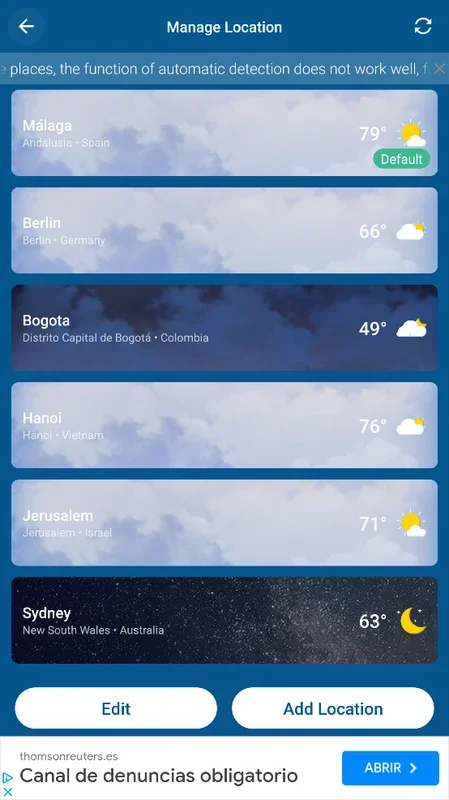 Local Weather: Weather Forecast for Android - Real-Time Forecasts