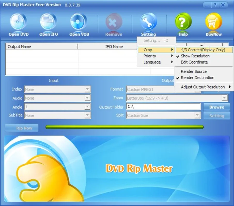 DVD Rip Master: Fast and Easy DVD Ripping for Windows