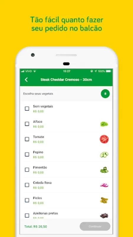 Subway Go for Android: Streamlined Food Ordering