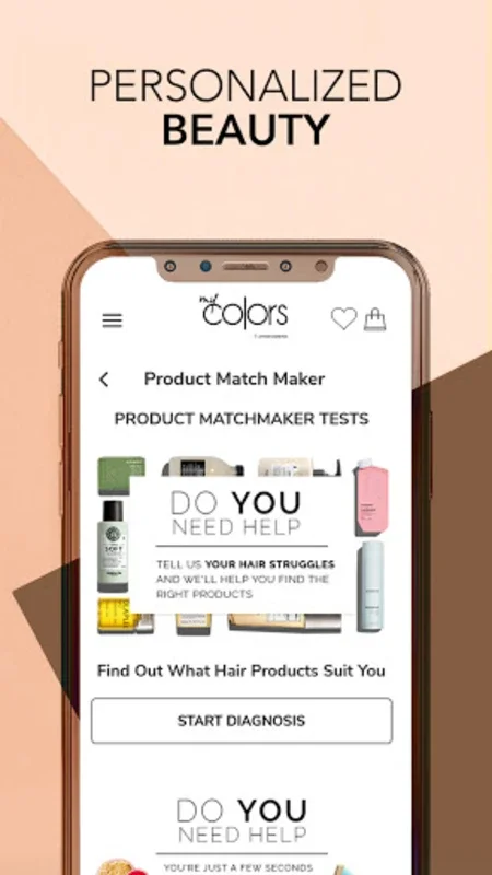 My Colors for Android: Personalized Beauty Shopping