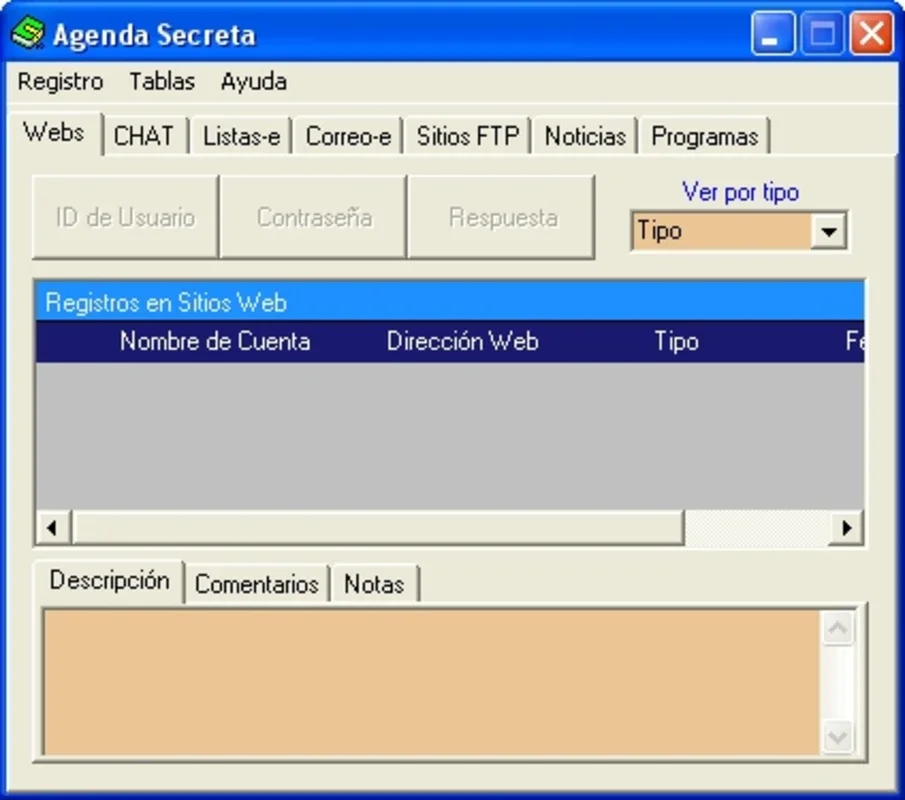 Agenda Secreta for Windows: Efficient Scheduling