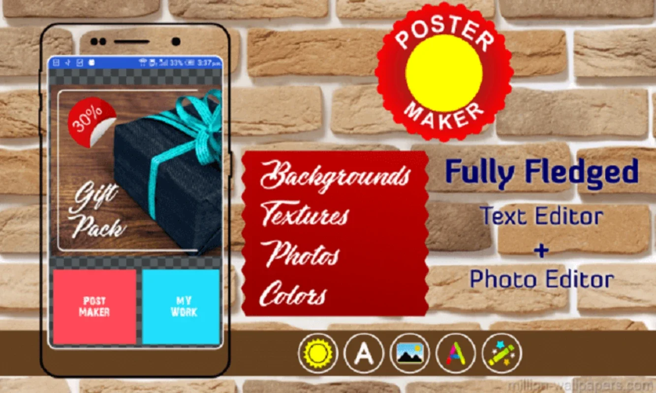 Poster Maker Poster Designer for Android - Create Stunning Posters