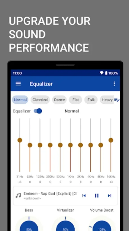 EQ+: Equalizer & Bass Booster for Android - Superior Audio Enhancement