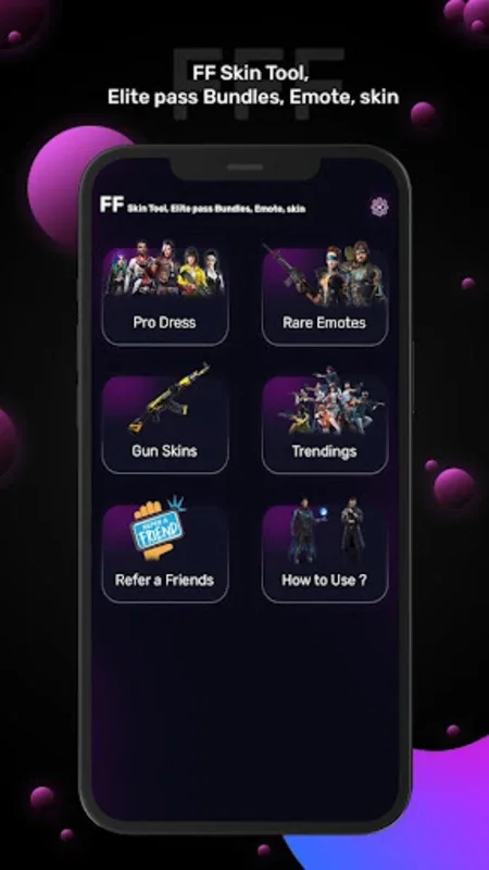 FFF FF Skin Tool, Fix Lag for Android - Enhance Your Gaming