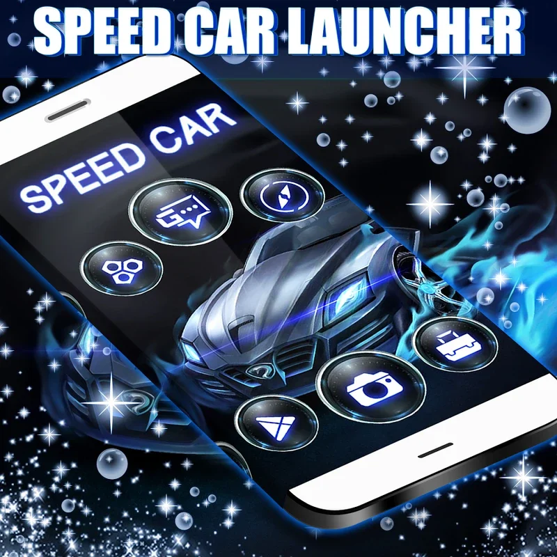 Speed Car GO Launcher for Android: A Dynamic Interface