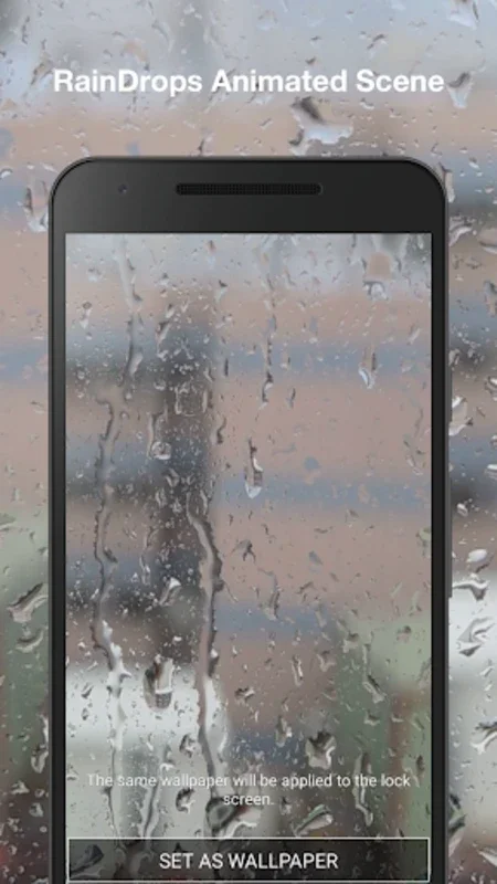 Raindrops Live Wallpaper for Android - Enhance Your Device