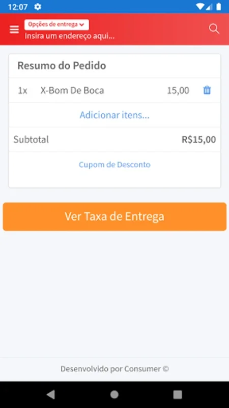 Bom de Boca for Android - Order with Ease