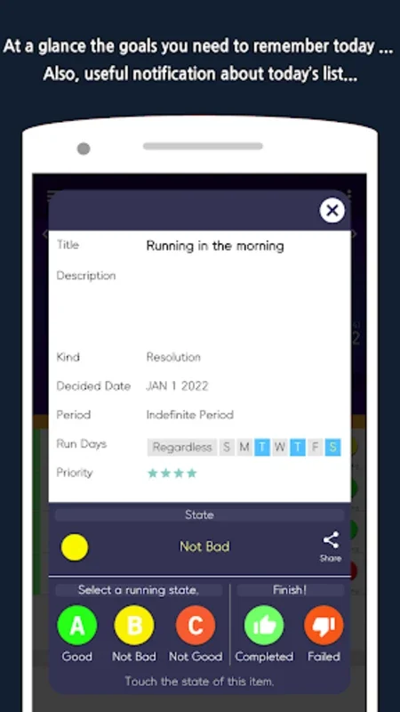 Planker : Plan & Goal Reminder for Android - Efficient Goal Tracker