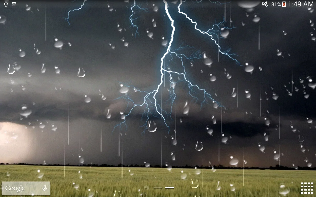 Storm Live Wallpaper for Android - Immerse in the Storm