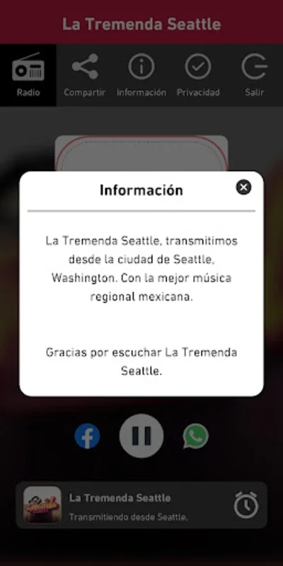 La Tremenda Seattle for Android - Stream Regional Mexican Music