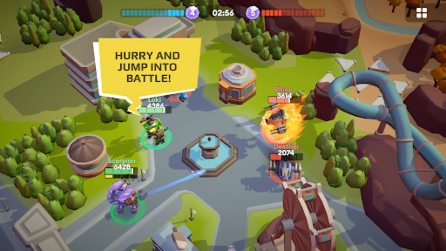 Little Big Robots for Android - Immerse in Global Multiplayer Combat