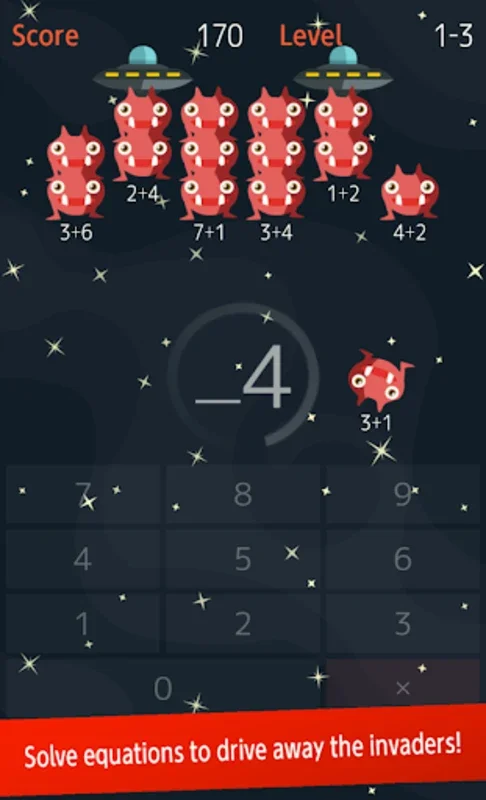 Math Invaders for Android - Download the APK from AppHuts