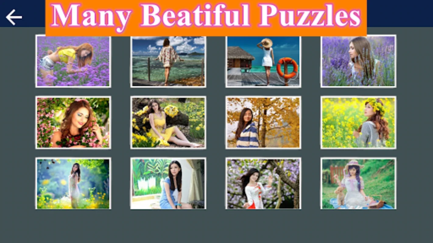 Jigsaw Puzzle -- Beauty Girls for Android: Customizable Fun