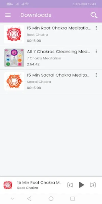 Cleansing Chakra Meditation for Android - Enhance Inner Balance