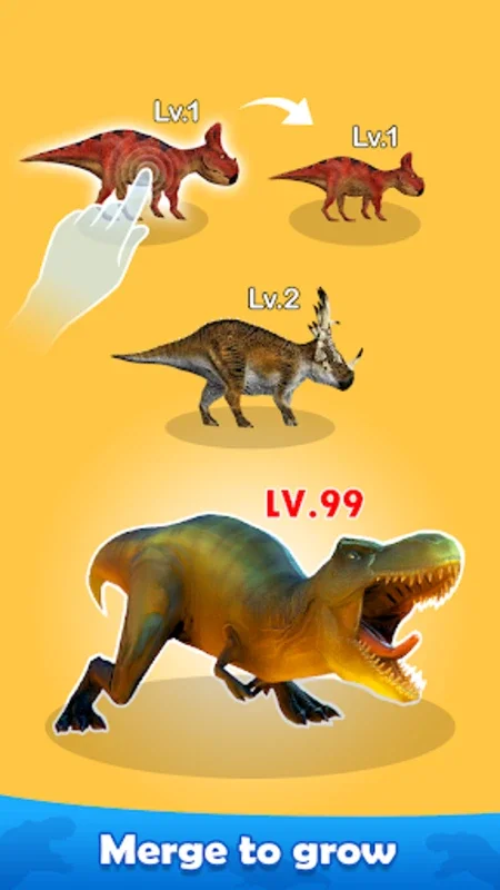 Dino Evolution: Dinosaur Merge for Android - Unleash Prehistoric Fun