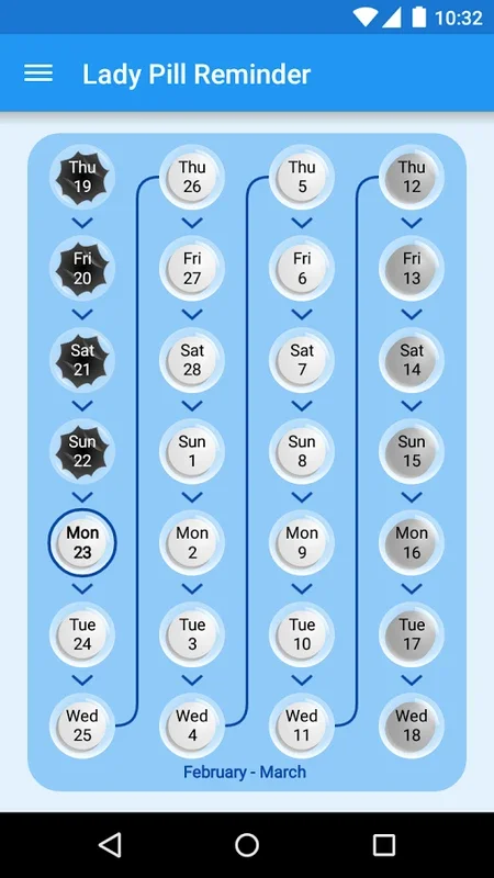 Lady Pill Reminder for Android - Stay on Track with Birth Control