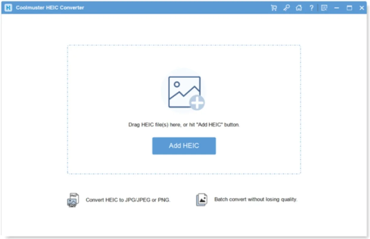 Coolmuster HEIC Converter for Windows - Effortless HEIC Conversion