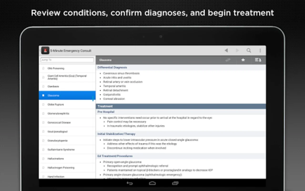 Emergency for Android: Comprehensive Medical Info