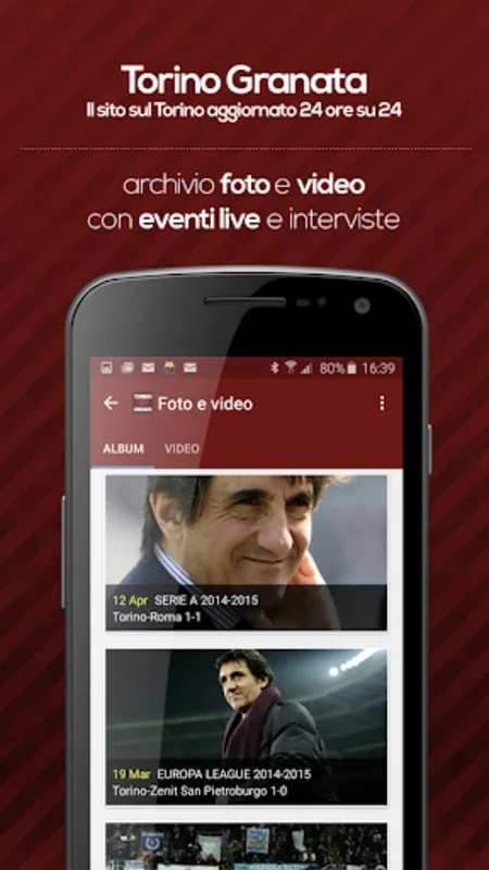 Torino Granata for Android - Ultimate Torino FC Updates