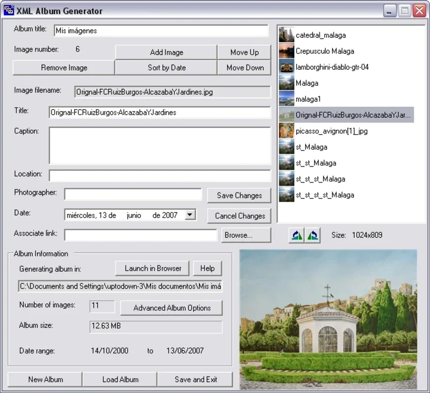 XML Photo Album for Windows - Organize Your Photos