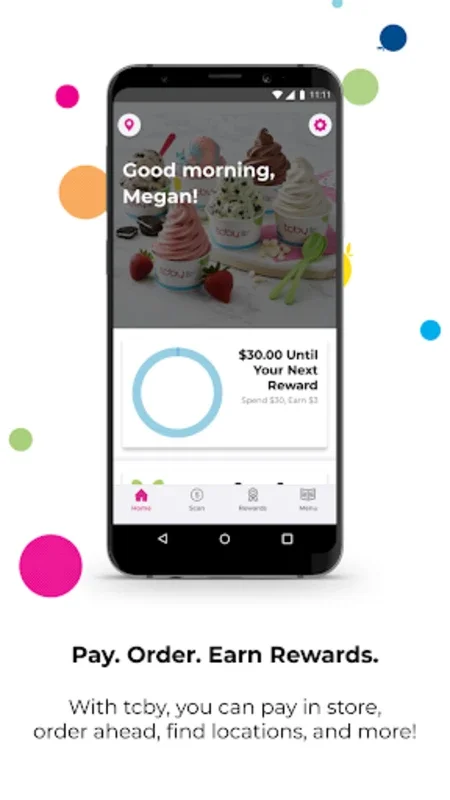 TCBY Frozen Yogurt for Android - Enhanced Rewards Experience