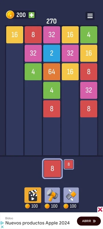 X2 Puzzle for Android - Play and Merge Numbers